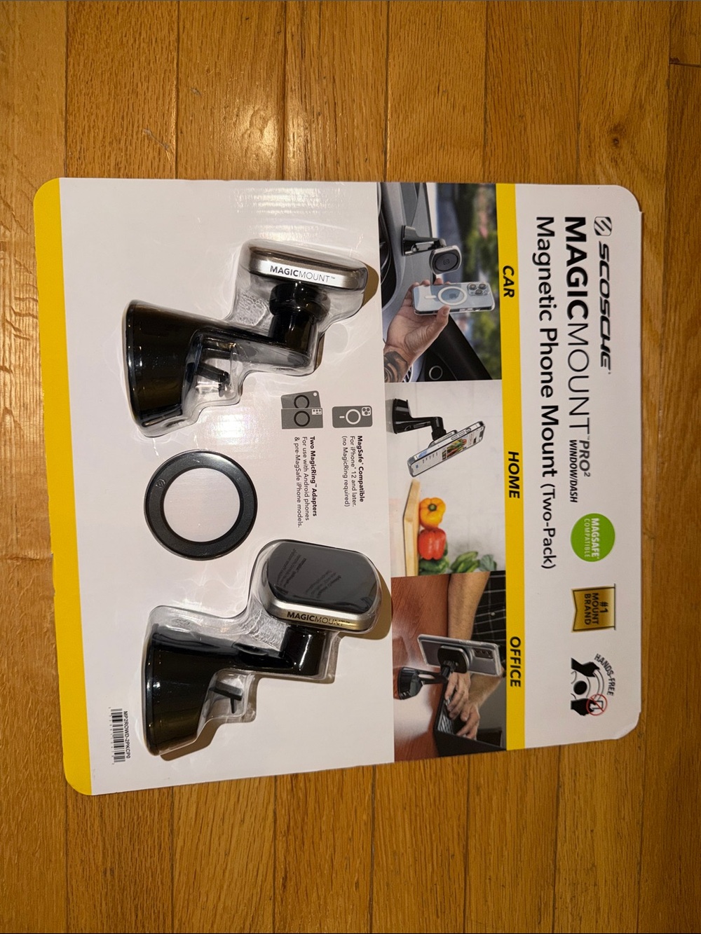 Scosche MagicMount Magnetic Phone Mount - Black
